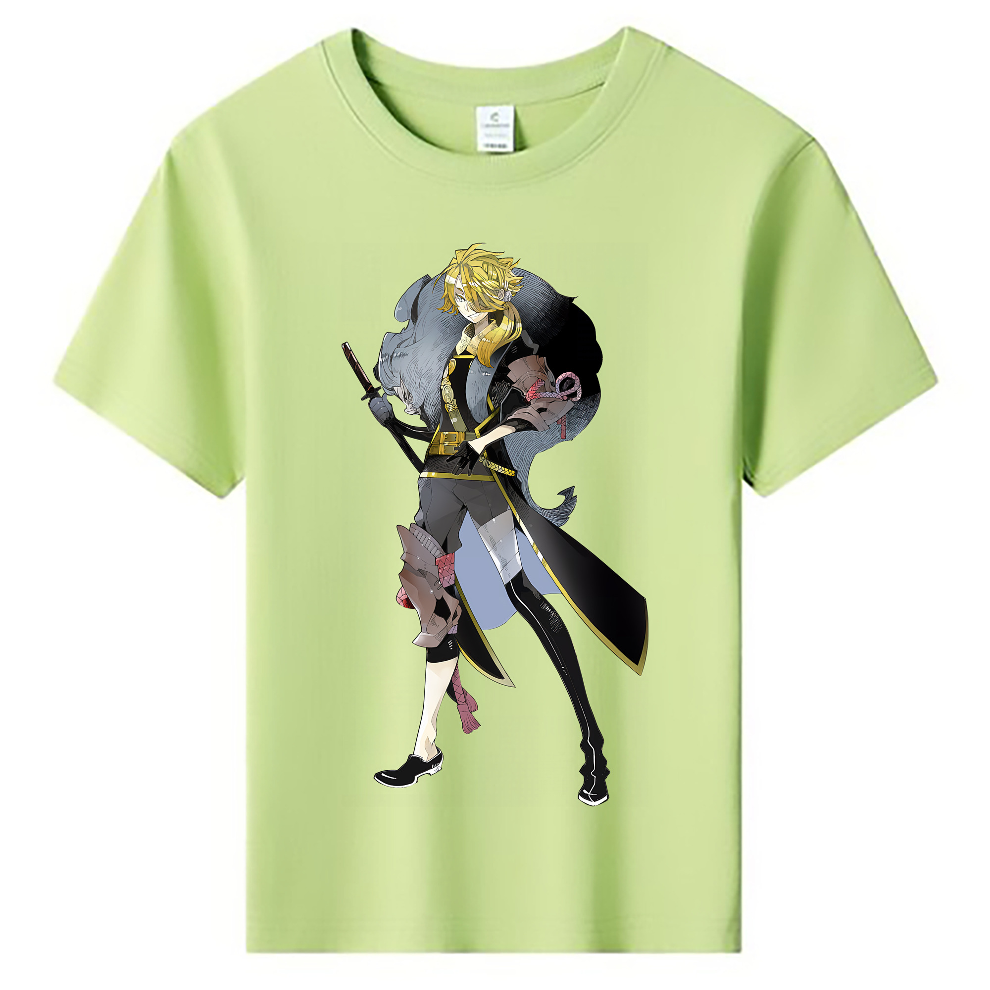 （画像用） 刀剣乱舞 Touken Ranbu 綿100％キッズTシャツ（フロントプリント）